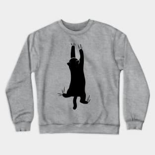 Clingy Cat Crewneck Sweatshirt